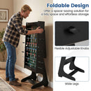 121cm Folding Foosball Table with Reinforced Legs – UY10282BK