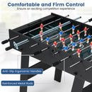 121cm Folding Foosball Table with Reinforced Legs – UY10282BK