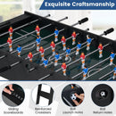 121cm Folding Foosball Table with Reinforced Legs – UY10282BK