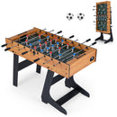 121cm Folding Foosball Table with Reinforced Legs – UY10282NA