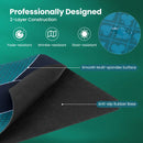 180 cm Roll-Up Poker Mat with Carrying Bag – Green