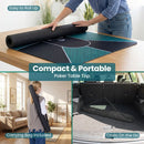 180 cm Roll-Up Poker Mat with Carrying Bag – Green
