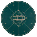 Round Poker Mat with Carrying Bag – Green / 140 cm