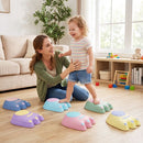 6-Piece Monster Kids Balance Stepping Stones – Multicolour
