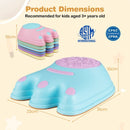 6-Piece Monster Kids Balance Stepping Stones – Multicolour