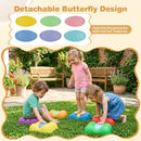 6-Piece Butterfly Kids Balance Stepping Stones – Multicolour