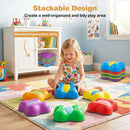 6-Piece Butterfly Kids Balance Stepping Stones – Multicolour