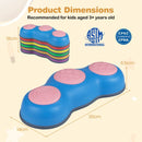 6-Piece Peanut Kids Balance Stepping Stones – Multicolour