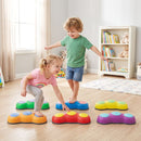6-Piece Peanut Kids Balance Stepping Stones – Multicolour