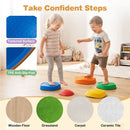 5-Piece Crab Kids Balance Stepping Stones – Multicolour