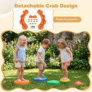 5-Piece Crab Kids Balance Stepping Stones – Multicolour