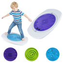 Kids Balance Board with Three Maze Discs – Multicolour
