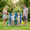 4-in-1 Jumbo Garden Game with Adjustable Height – Grey