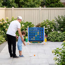 4-in-1 Jumbo Garden Game with Adjustable Height – Grey
