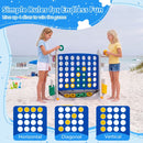 4-in-1 Jumbo Garden Game with Adjustable Height – Grey