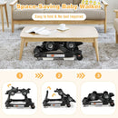 4-in-1 Racing Car Baby Walker with Music and Lights — Black — image 7