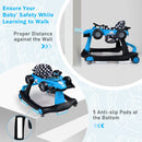 4-in-1 Racing Car Baby Walker with Music and Lights — Blue — image 8