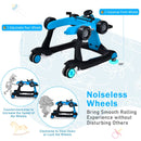 4-in-1 Racing Car Baby Walker with Music and Lights — Blue — image 9