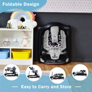 4-in-1 Racing Car Baby Walker with Music and Lights — Grey — image 3