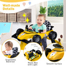 4-in-1 Racing Car Baby Walker with Music and Lights — Yellow — image 11