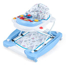 6-in-1 Baby Activity Walker with Removable Music Tray — Blue — image 2