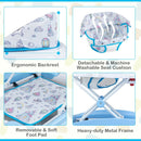 6-in-1 Baby Activity Walker with Removable Music Tray — Blue — image 7