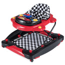6-in-1 Baby Activity Walker with Removable Music Tray — Red — image 3