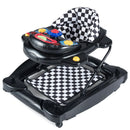6-in-1 Baby Activity Walker with Removable Music Tray — Black — image 3
