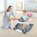 6-in-1 Baby Activity Walker with Removable Music Tray — Grey — image 1