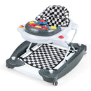 6-in-1 Baby Activity Walker with Removable Music Tray — Grey — image 2