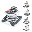 6-in-1 Baby Activity Walker with Removable Music Tray — Grey — image 6