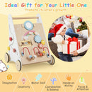 7-in-1 Wooden Activity Push Walker — White + Natural — image 8