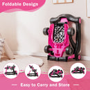 4-in-1 Racing Car Baby Walker with Music and Lights — Light Pink — image 9