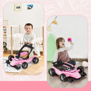 4-in-1 Racing Car Baby Walker with Music and Lights — Purple — image 2