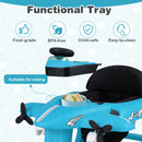 6-in-1 Aeroplane Baby Activity Walker with Music and Lights — Blue — image 7