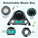 6-in-1 Aeroplane Baby Activity Walker with Music and Lights — Grey — image 6
