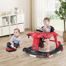 6-in-1 Aeroplane Baby Activity Walker with Music and Lights — Red — image 1