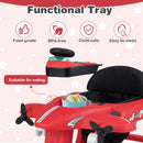 6-in-1 Aeroplane Baby Activity Walker with Music and Lights — Red — image 7