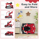 6-in-1 Aeroplane Baby Activity Walker with Music and Lights — Red — image 8
