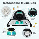 6-in-1 Aeroplane Baby Activity Walker with Music and Lights — White — image 6