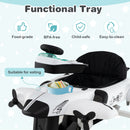 6-in-1 Aeroplane Baby Activity Walker with Music and Lights — White — image 7