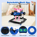 4-in-1 Foldable Baby Activity Walker with Music Box — Blue — image 6