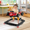 4-in-1 Foldable Baby Activity Walker with Music Box — Red — image 1