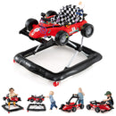 4-in-1 Foldable Baby Activity Walker with Music Box — Red — image 3