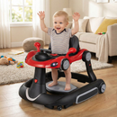 6-in-1 Baby Activity Walker with Canopy — Red — image 2