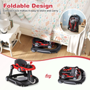 6-in-1 Baby Activity Walker with Canopy — Red — image 6