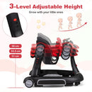 6-in-1 Baby Activity Walker with Canopy — Red — image 8