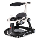 6-in-1 Baby Activity Walker with Canopy — White — image 3