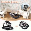 6-in-1 Baby Activity Walker with Canopy — White — image 12