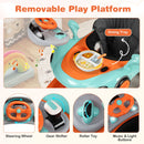 6-in-1 Baby Activity Walker with Canopy — Orange — image 7